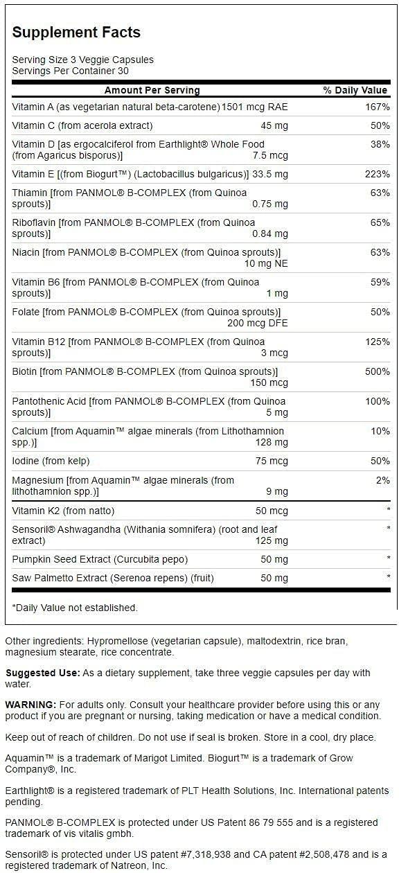 imageSwanson ADV Real Food Multi Mens 90VEGAN CP