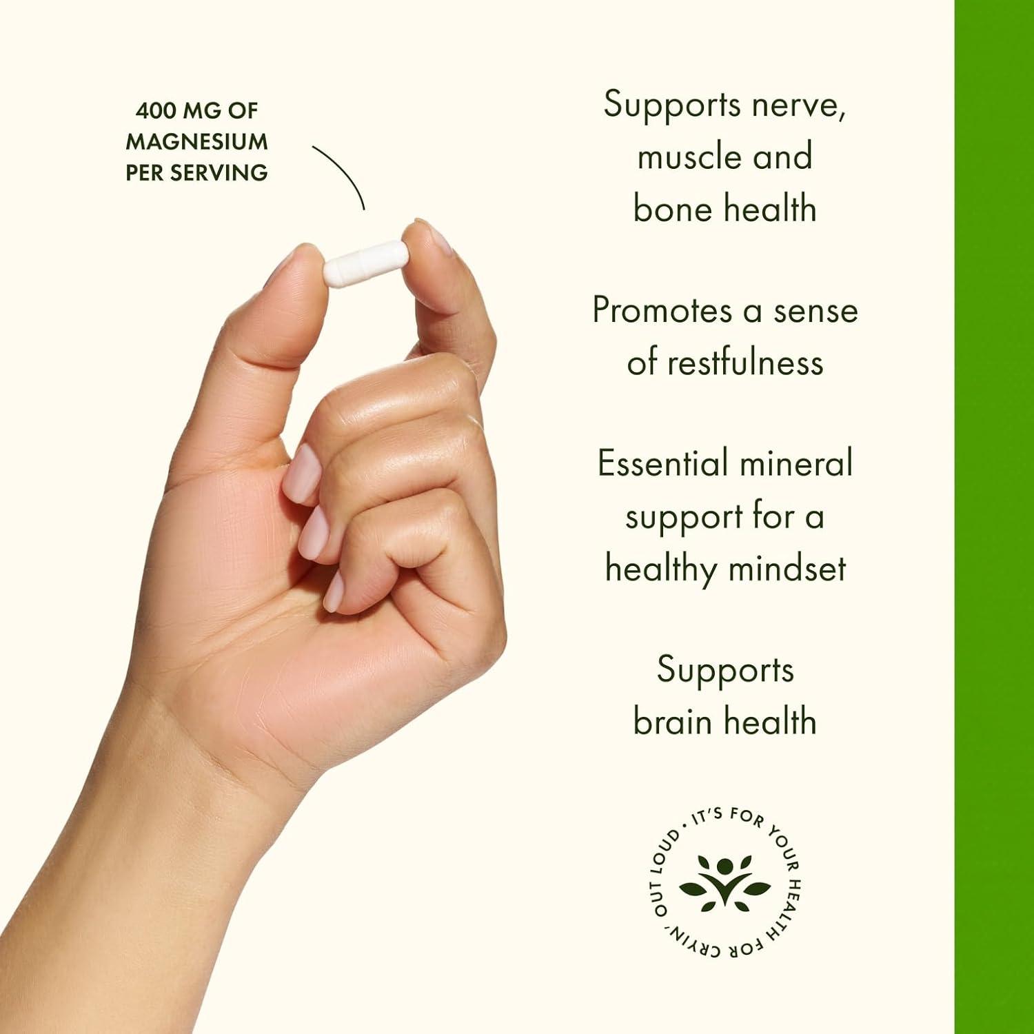 imageSwanson Triple Magnesium Complex 100 Capsules 400mg Each