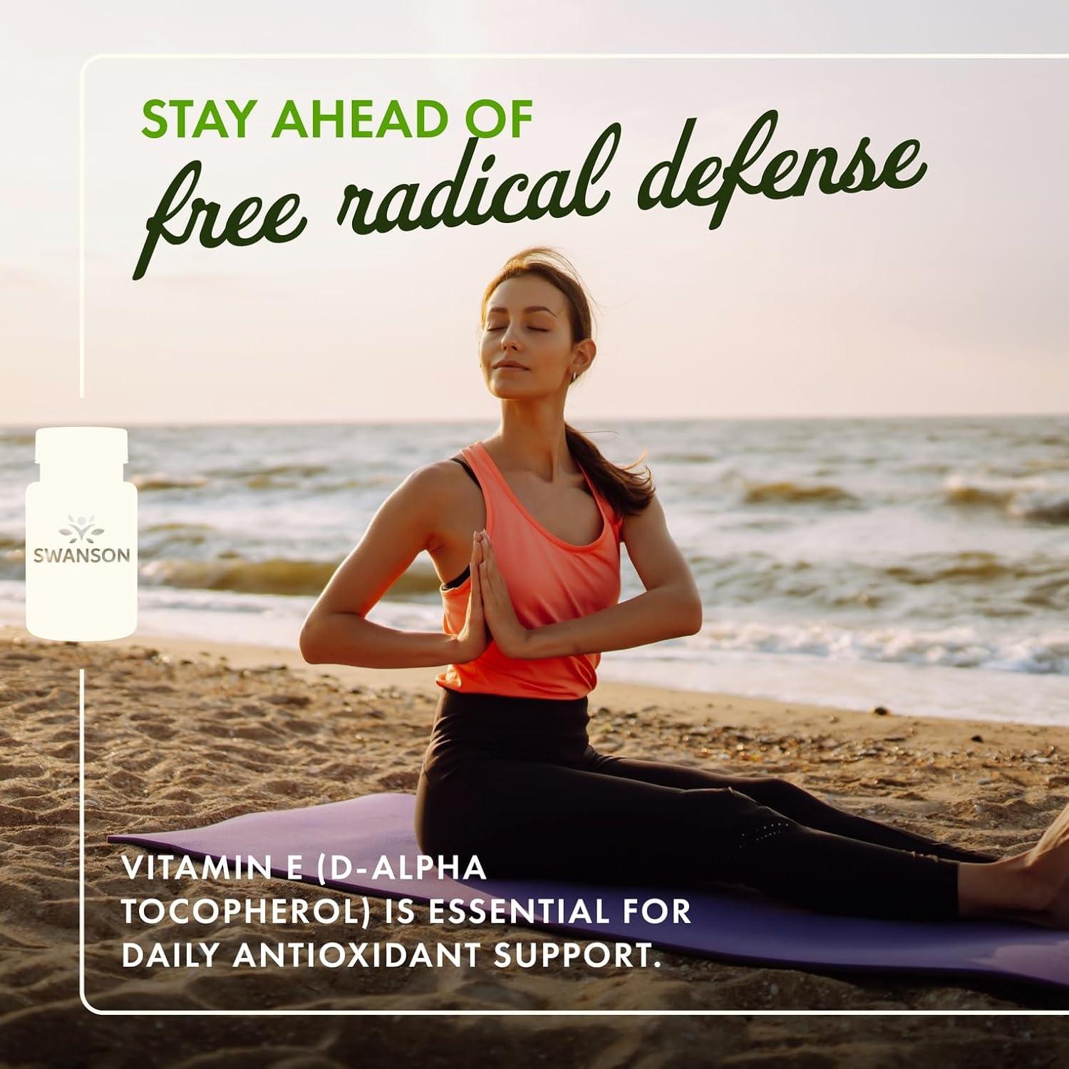 imageSwanson Vitamin E Mixed Tocopherols 400 Iu 268 Milligrams 250 Sgels