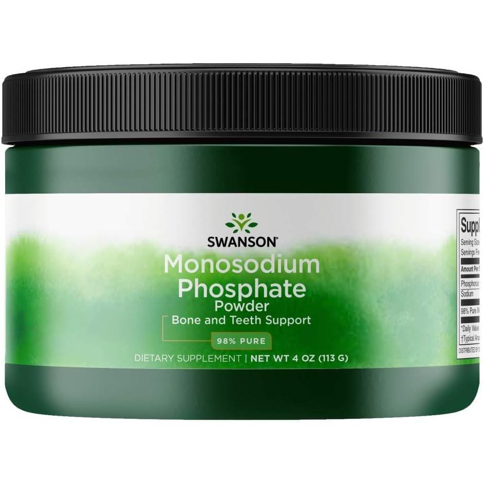 imageSwanson 98 Pure Monosodium Phosphate 4 Ounce 113 g Pwdr