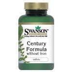 imageSwanson Century Formula Multivitamin Without Iron 130 Tabs
