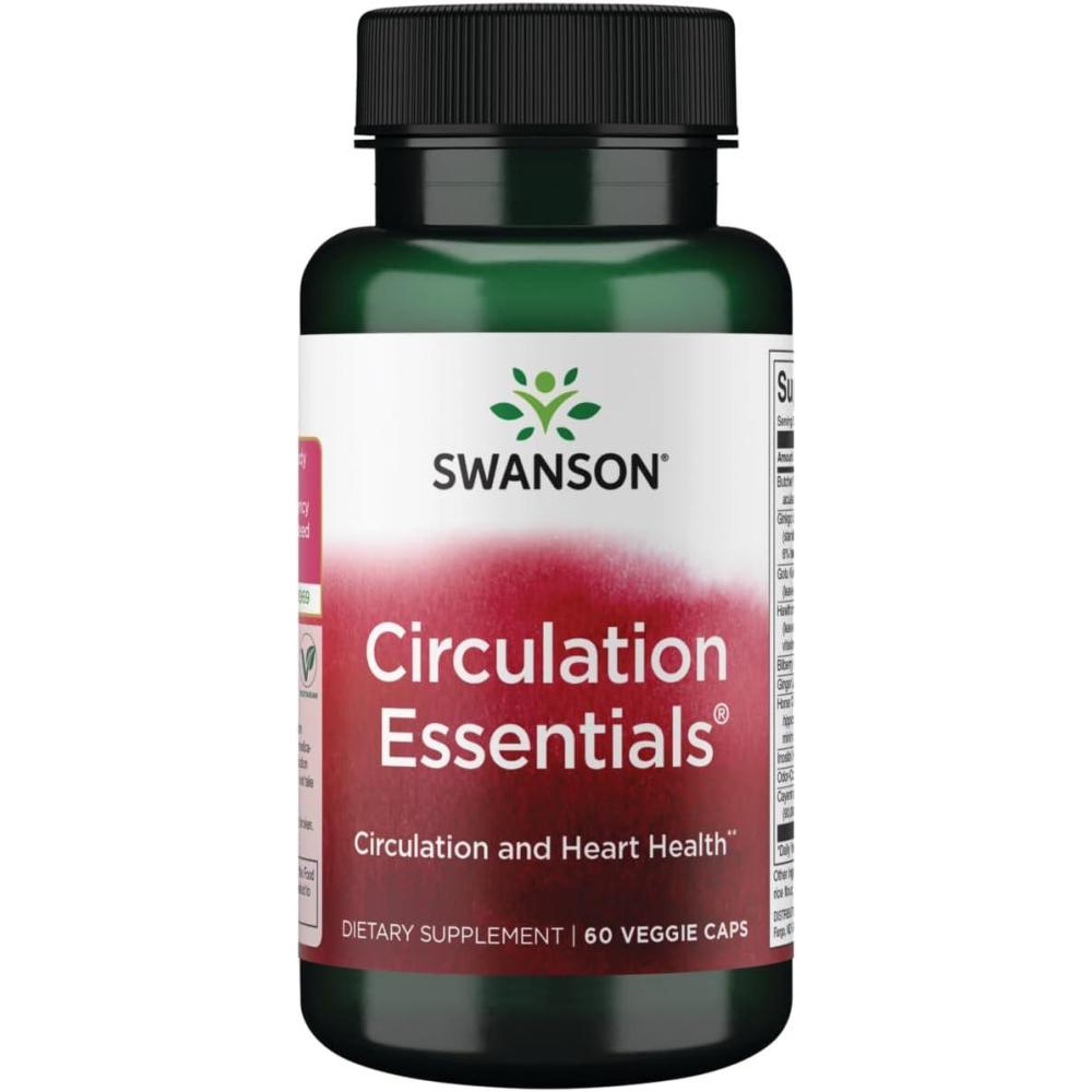 imageSwanson Circulation Essentials 60 Veg Capsules