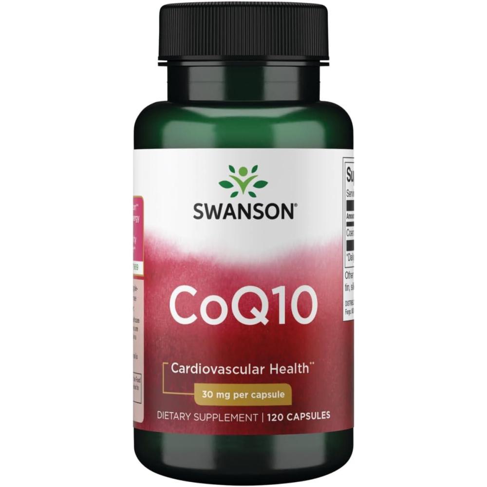 imageSwanson Coq10 30 Milligrams 120 Capsules