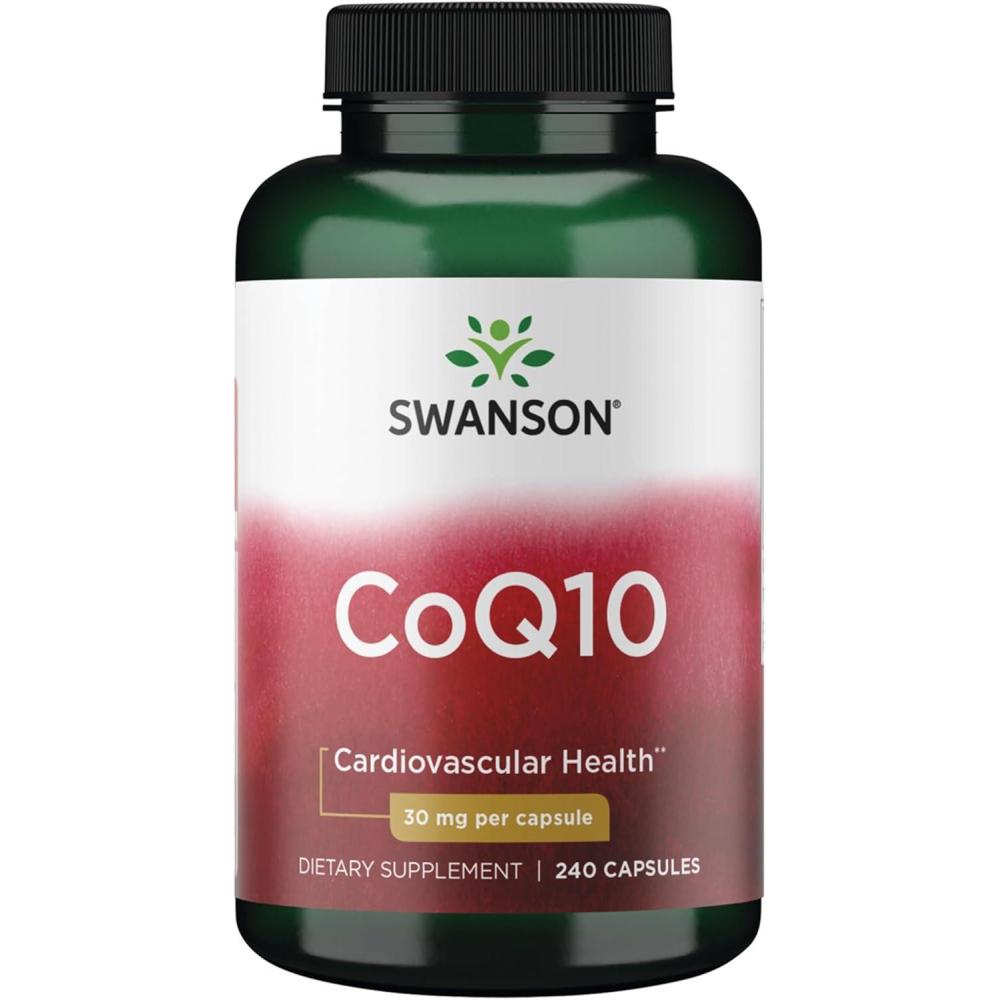 imageSwanson Coq10 30 Milligrams 240 Capsules
