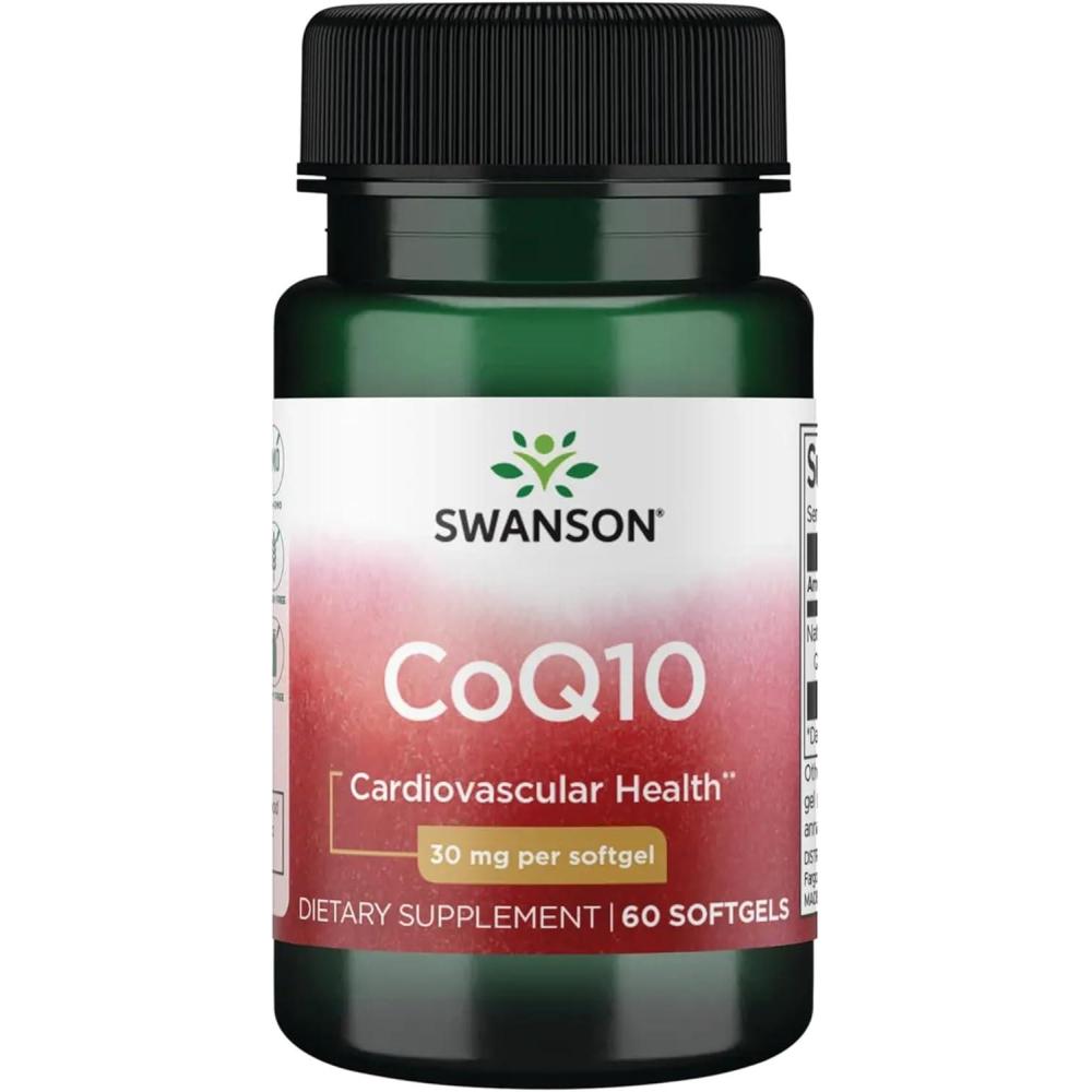 imageSwanson Coq10 30 Milligrams 30 Milligrams 60 Sgels