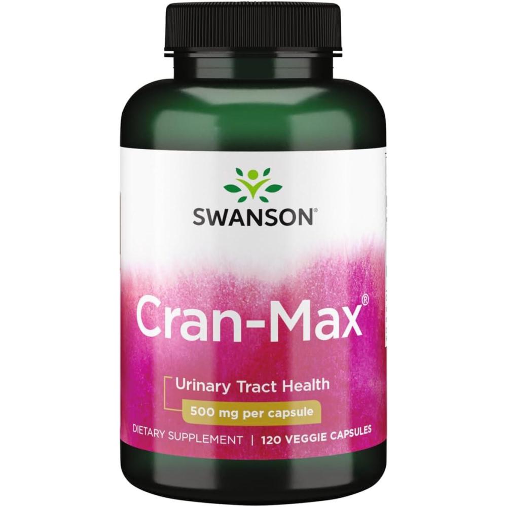 imageSwanson CranMax 500 Milligrams 120 Veg Capsules