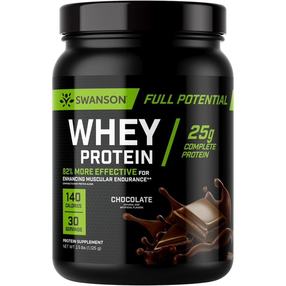 imageSwanson Full Potential Whey Protein  Chocolate