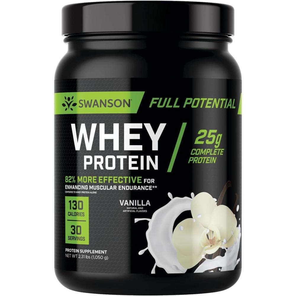 imageSwanson Full Potential Whey Protein  Vanilla