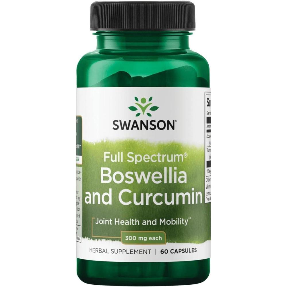 imageSwanson Full Spectrum Boswellia and Curcumin 60 CapsulesPacking May Vary