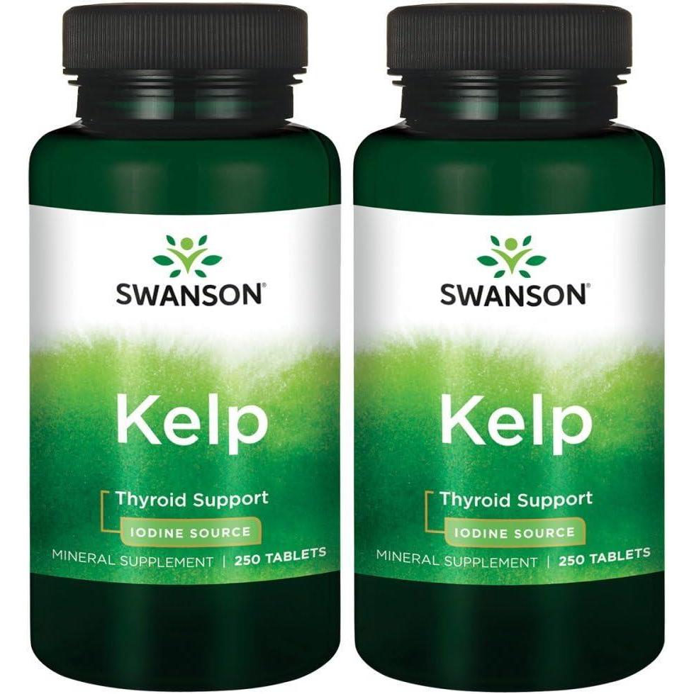 imageSwanson Kelp Iodine Source 225 mcg 500 Tabs