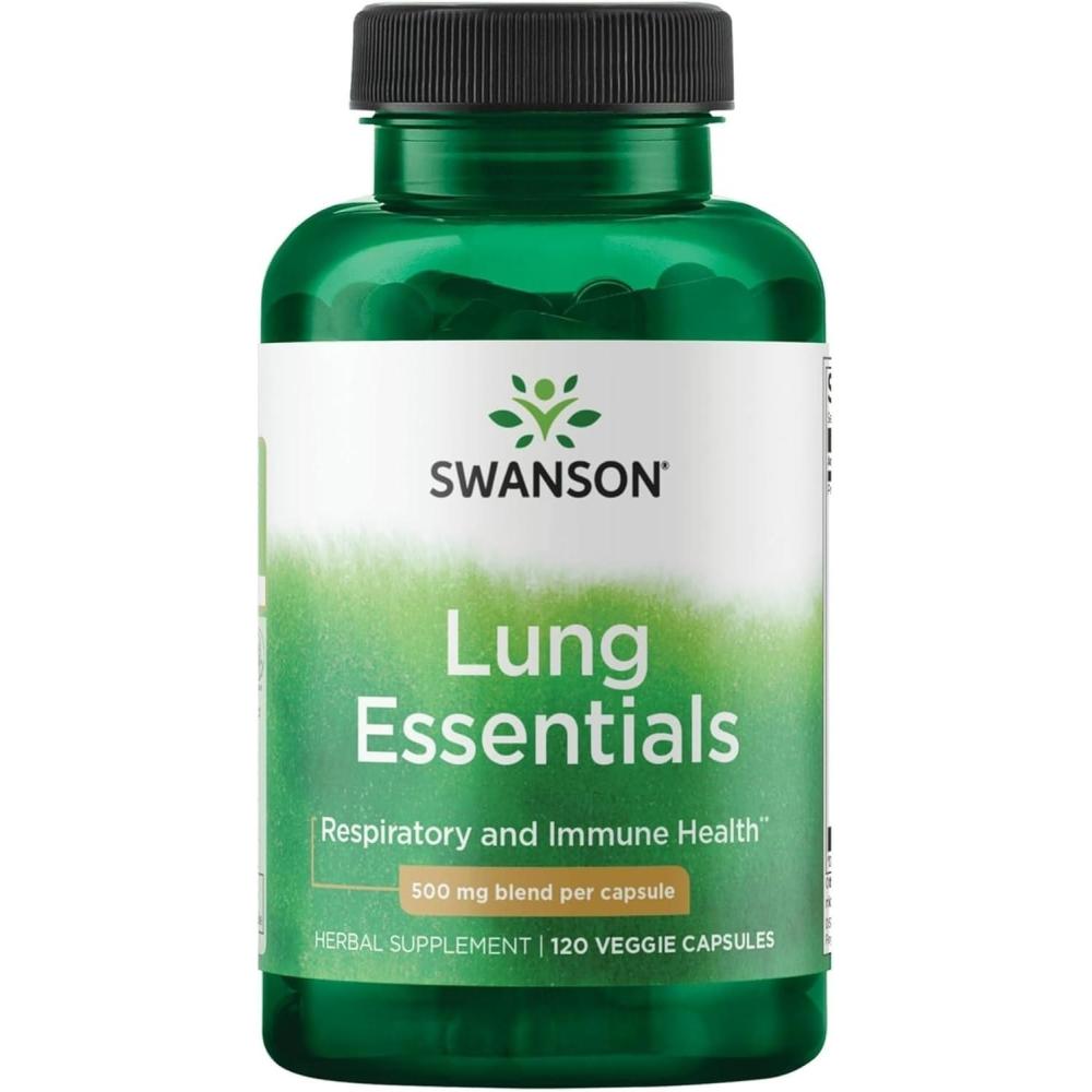 imageSwanson Lung Essentials 120 Veg Capsules