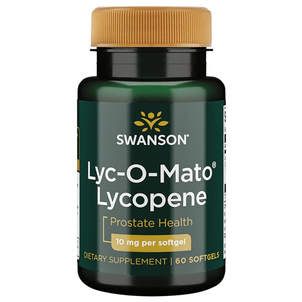 imageSwanson LycOMato Lycopene 10 Milligrams 60 Sgels