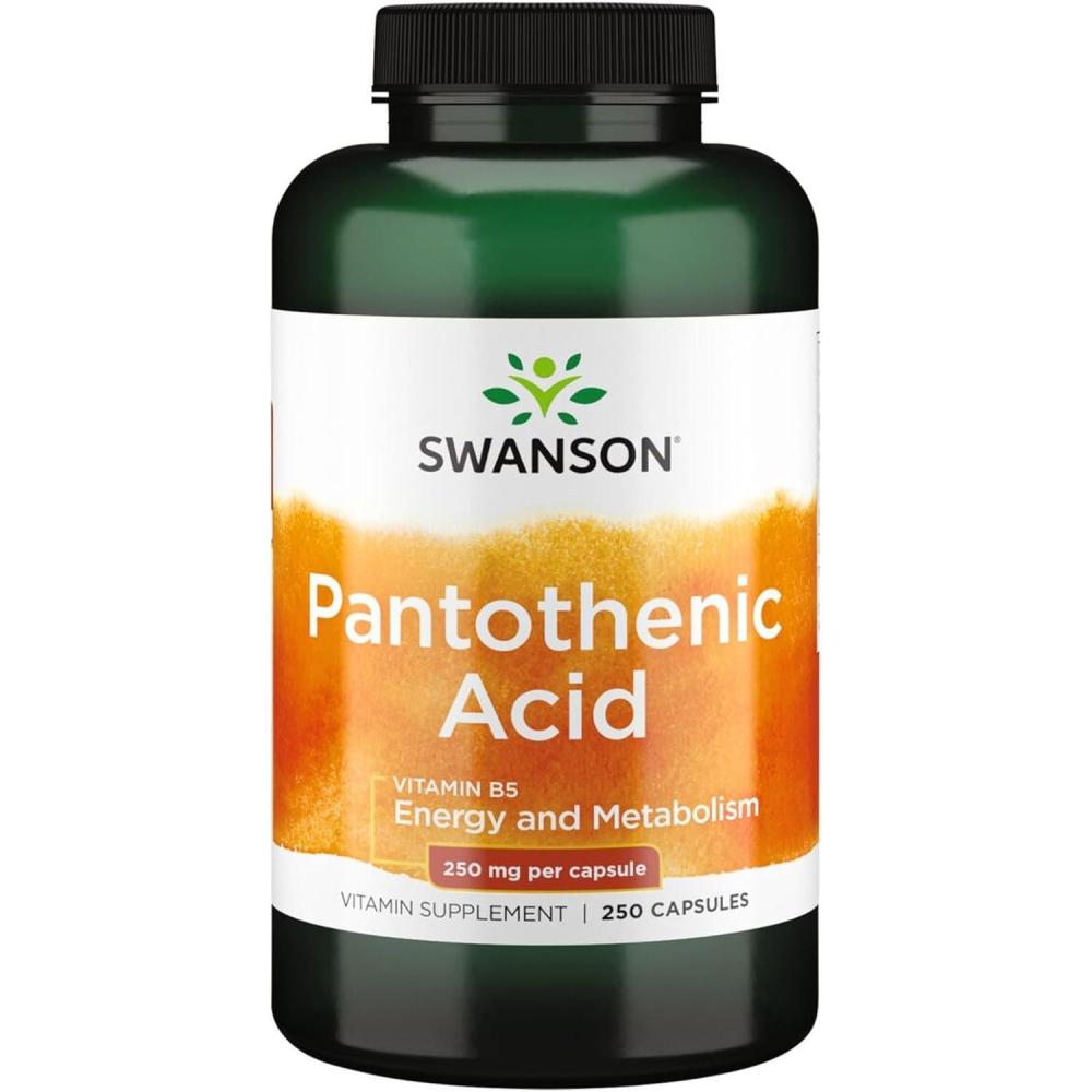 imageSwanson PANTOTHENIC Acid 250 MG 250 CAPS