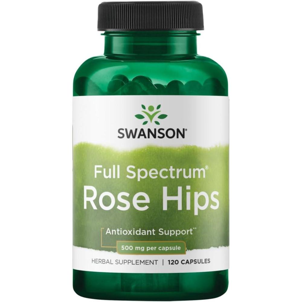 imageSwanson Rose HIPS  Herbal Supplement Promoting Immune System Health ampamp Healthy Weight Support  120 Capsules 500mg Each