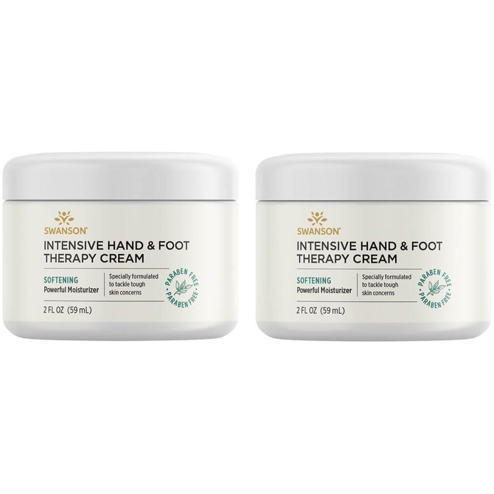 imageSwanson SW HAND ampamp FOOT THERAPY CREAM 2 FL OZ2 Fl Oz Pack of 2