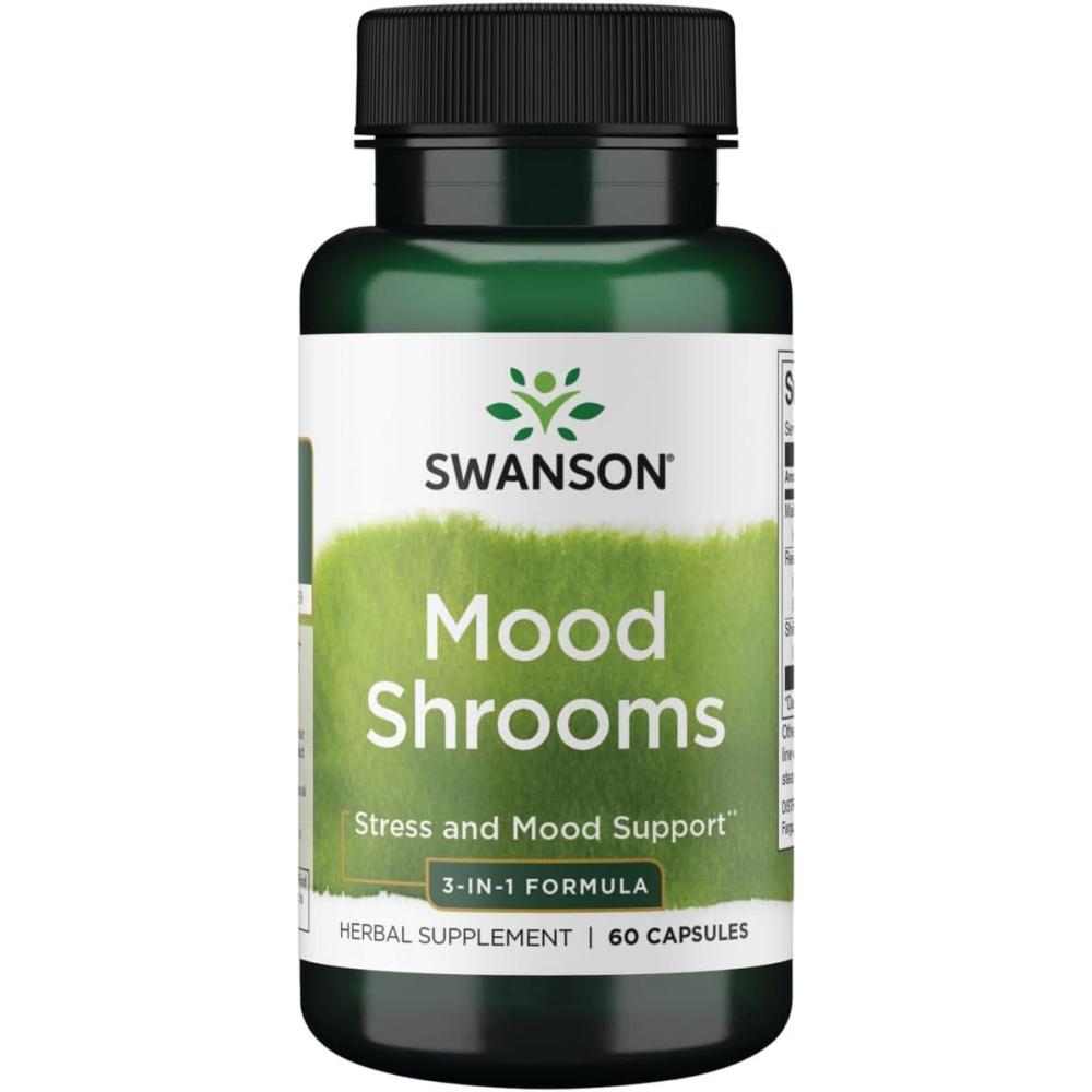 imageSwanson Shrooms  3in1 Formula 60 Caps