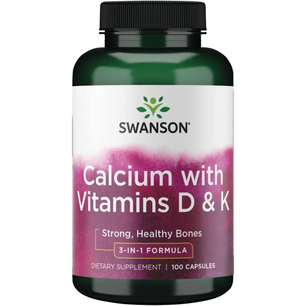 imageSwanson Tricalcium Complex with Vitamins D ampamp K 100 Capsules