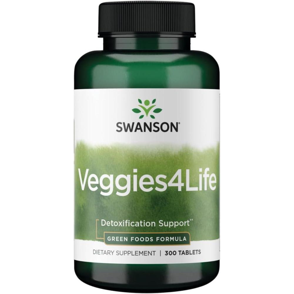 imageSwanson Veggies4Life 300 Tabs
