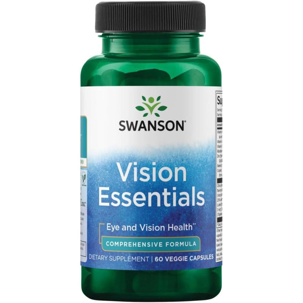 imageSwanson Vision Essentials 60 Veg Capsules