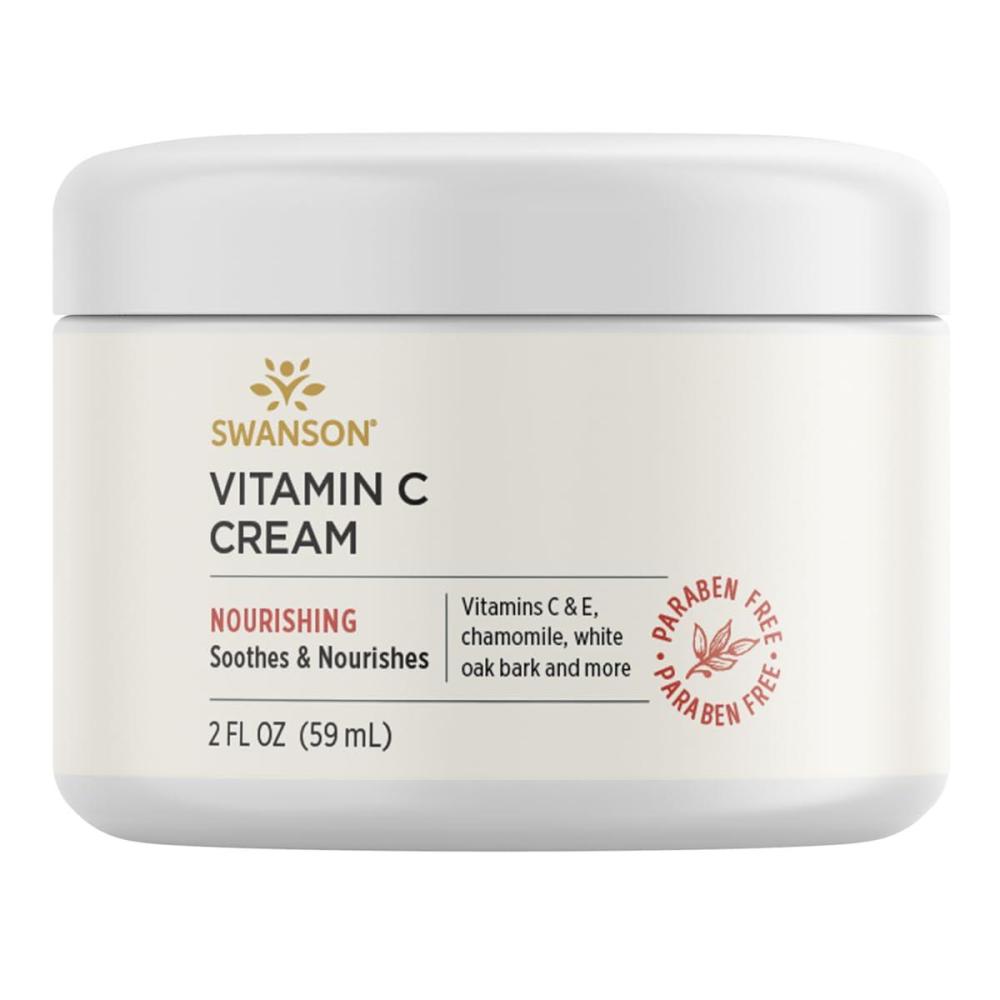 imageSwanson Vitamin C Cream  2 fl Ounce 59 ml  Nourishing Cream for Skin Health and Radiance