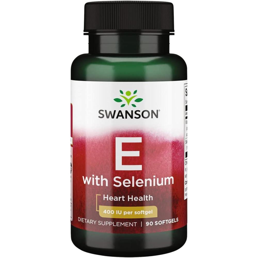 imageSwanson Vitamin E ampamp Selenium 90 Sgels