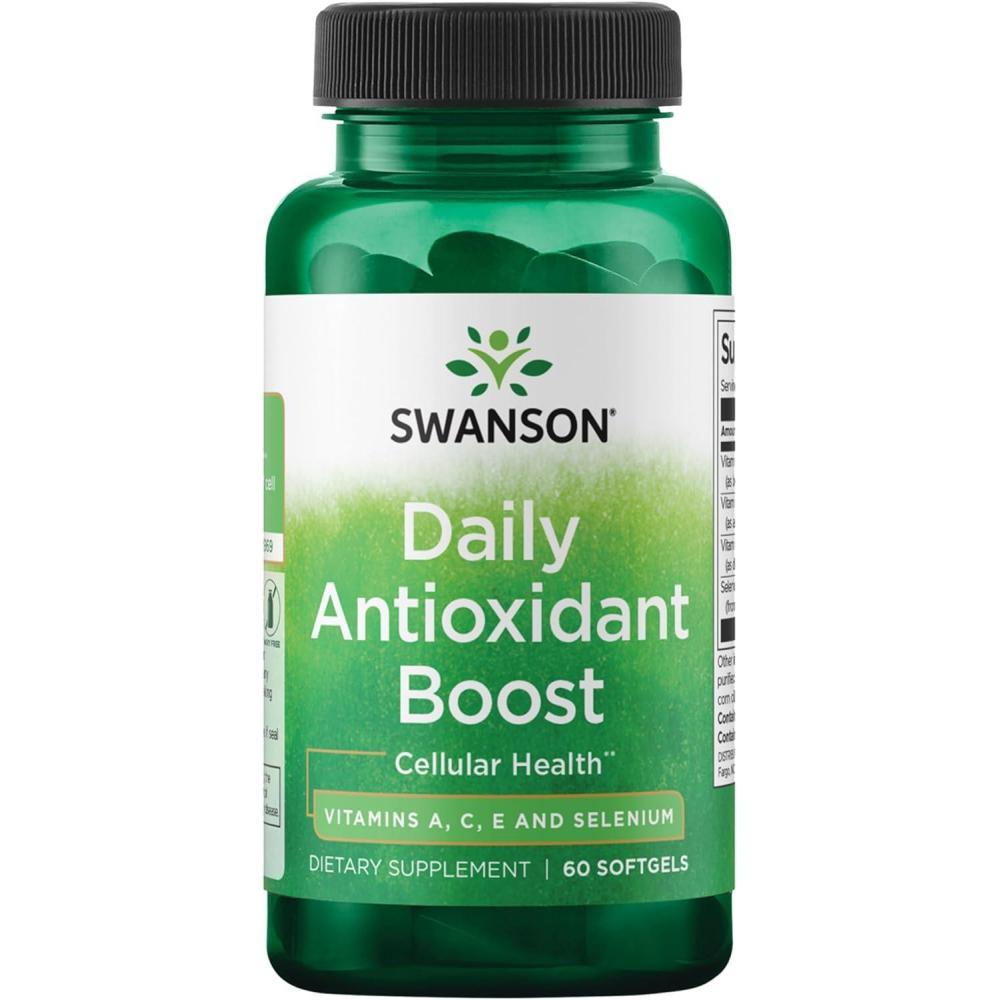 imageSwanson Vitamins A C E ampamp Selenium  Promotes Cellular Health ampamp Immune Support  Supports Natural Defensive Nourishment  60 Softgels