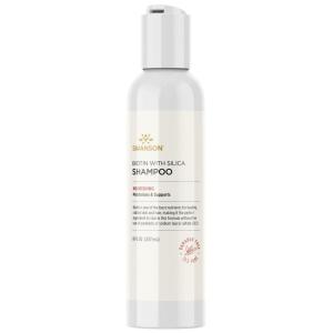 Swanson Biotin Shampoo with Silica 8 fl Ounce (237 ml) Liquid
