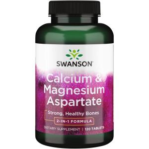 Swanson Calcium/Magnesium (Aspartate Complex) 120 Tabs