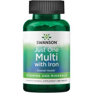 Swanson Century Formula Multivitamin with Iron 130 Tabs