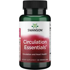 Swanson Circulation Essentials 60 Veg Capsules