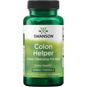 Swanson Colon Helper – Promotes Digestive Health Using Vervain, Goldenseal Root, Slippery Elm Bark & More – Herbal Supplement Aiding Healthy Eliminations – (60 Capsules) (2 Pack)(60 Count (Pack of 1))