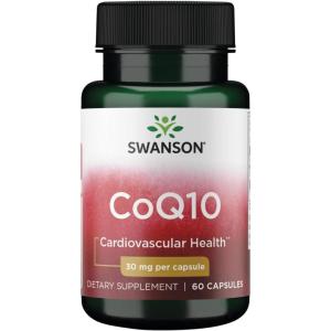 Swanson Coq10 30 Milligrams 60 Capsules