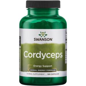 Swanson Cordyceps 600 Milligrams 120 Capsules
