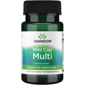 Swanson Daily Multivitamin Without Minerals 30 Veg Capsules