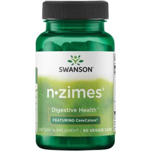 Swanson Full Spectrum N-Zimes 90 Veg Capsules Enzyme(90 Count (Pack of 1))
