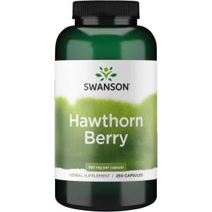 Swanson Hawthorn Berry – Antioxidant, Circulation Support (250 Capsules, 565 mg Each)