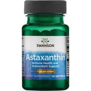 Swanson High Potency Astaxanthin 8 Milligrams 30 Sgels