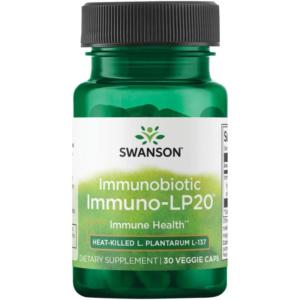 Swanson Immunobiotic Immuno-Lp20 50 Milligrams 30 Veg Capsules(30 Count (Pack of 1))