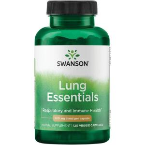 Swanson Lung Essentials 120 Veg Capsules