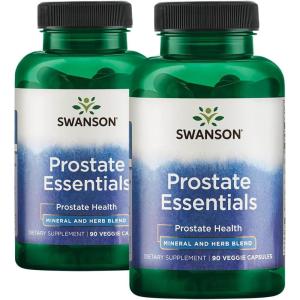 Swanson Prostate Essentials 180 Veg Capsules