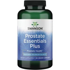 Swanson Prostate Plus – Natural Supplement for Men Promoting Healthy Urinary Tract Flow & Frequency – Supporting Overall Prostate Health – (180 Veggie Capsules) 2 Pack(90 Count (Pack of 1))