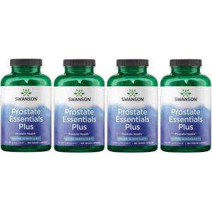 Swanson Prostate Plus – Natural Supplement for Men Promoting Healthy Urinary Tract Flow & Frequency – Supporting Overall Prostate Health – (180 Veggie Capsules) 2 Pack(180 Count (Pack of 4))