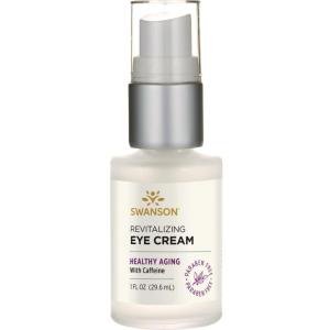 Swanson Revitalizing Eye Cream with Caffeine 1 fl Ounce (29.6 ml) Cream