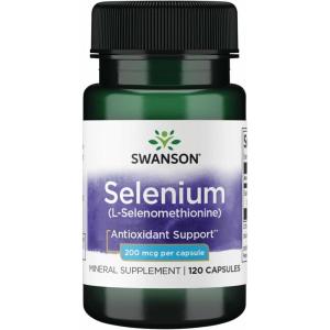 Swanson Semsc Selenium 200 mcg 120 Capsules