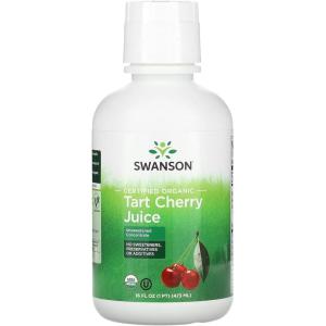 Swanson Tart Cherry Juice Concentrate 16 fl Ounce (1 pt) (473 ml) Liquid