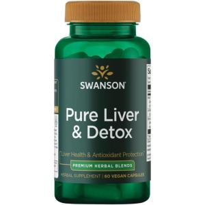 Swanson Ultra Pure Liver & Detox – 60 Vegan Capsules