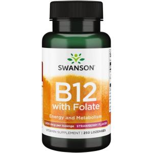 Swanson Vitamin B-12 Lozenges 1000 mcg 250 Lozenges