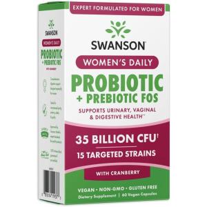 Swanson WMN Daily Prob W/PREB FOS 60VEGANCAP