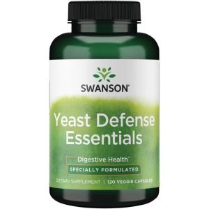 Swanson Yeast Defense Essentials 200 Million Cfu 120 Veg Capsules