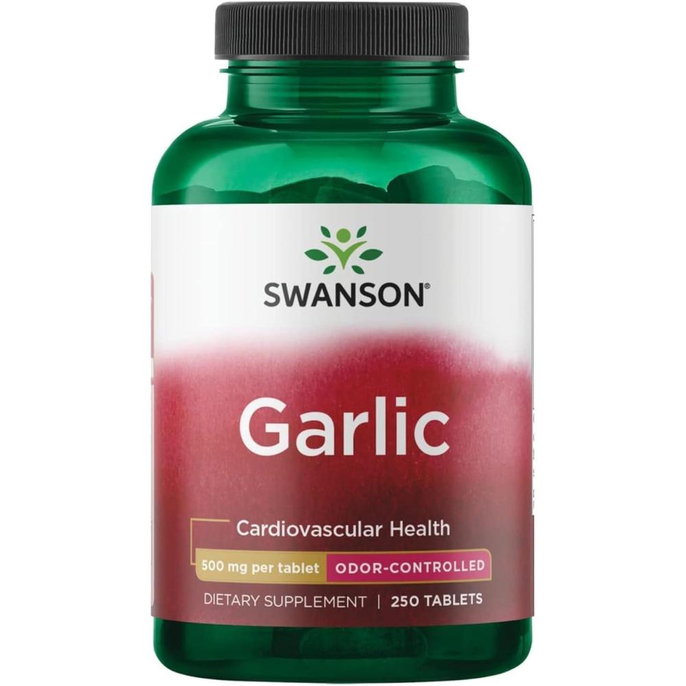 imageSwanson Best Garlic OdorCNTRL 500MG 250 TAB